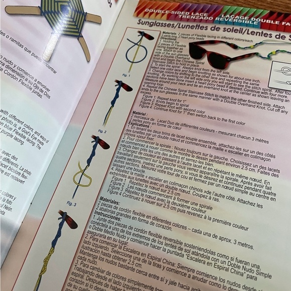 2 sided plastic lacing handbook paperback book - Picture 2 of 3